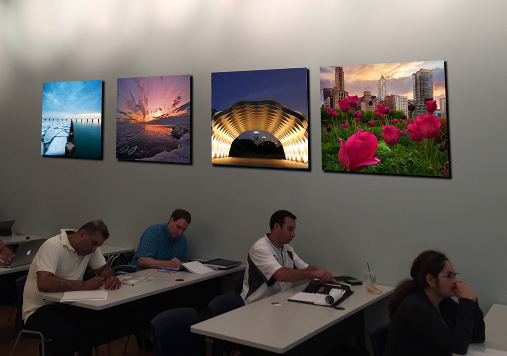 Dream Town Realty has engaged Gamma to produce and install custom photography at its new training center. 