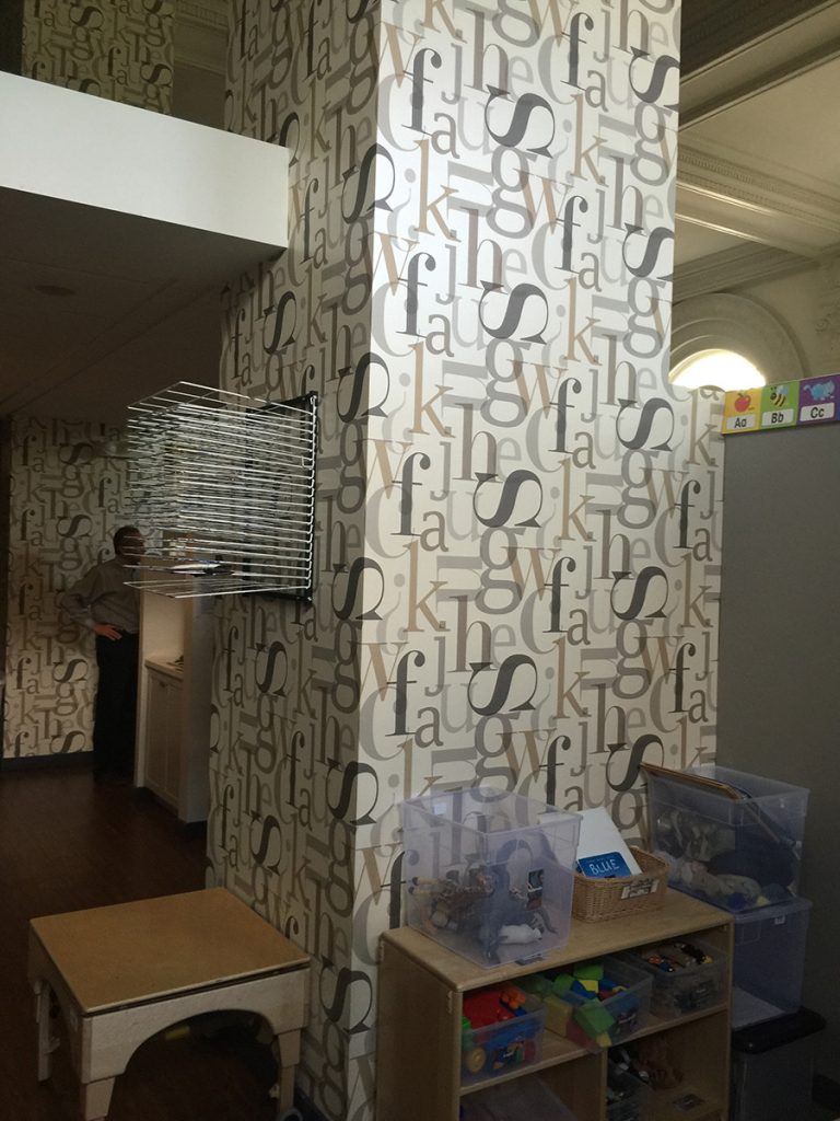 Vinyl Wallpaper Murals for for Lincoln Park School