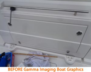 Boat graphics are a busy part of Gamma Imaging's schedule during the spring months.
